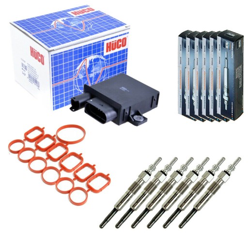 MKCA1001794.PLCO - Реле свічок huco 132197 + 6х свічок + пломби