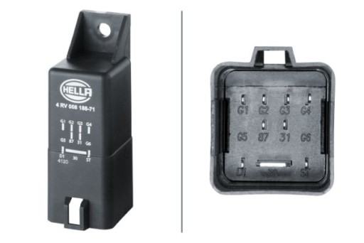 Реле свечей накаливания vag 4rv 008 188-711