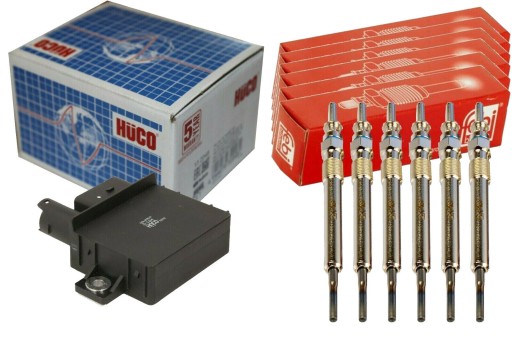 MKC1001785.PLCO - Huco 132194 контроллер свечей накаливания + 6 свечей