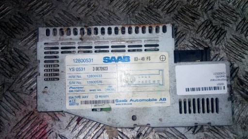Підсилювач Saab 9-3 II 12800531