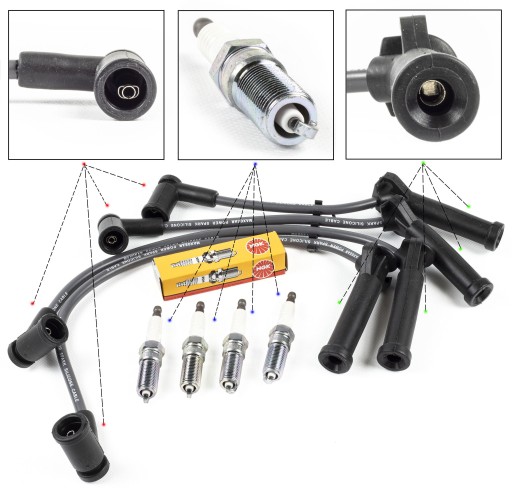 ZPR_53-0096_5055 -5 - Провода+свечи ngk mazda 2 1.25 1.4 1.6 03-07
