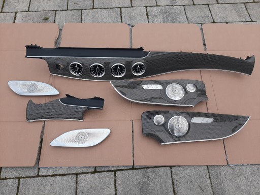 Карбоновая отделка mercedes w238