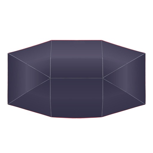 254663 - Теплоизолирующий занавес теплозащитный зонт