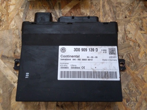 Модуль кесси vw phaeton 3d0909139d
