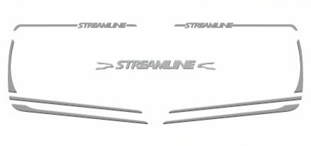 Наклейки шпон SCANIA STREAMLINE_v3_green