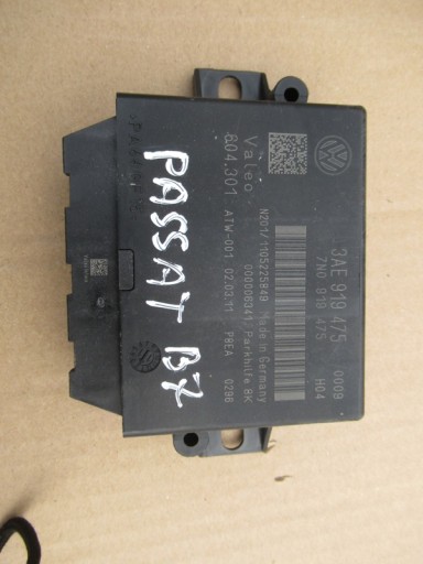Vw passat b7 паркувальний модуль pdc 3ae919475
