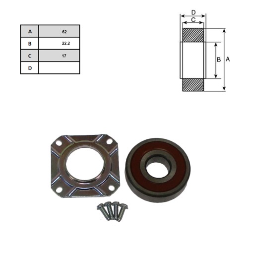 Підшипник генератора 16.907.060