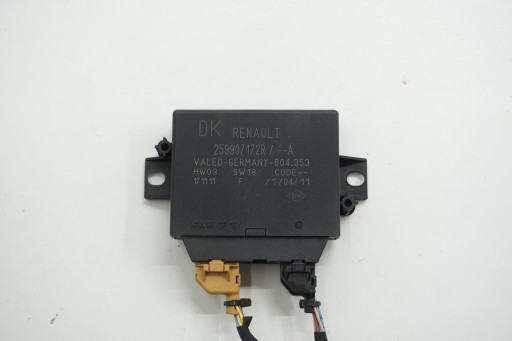 Renault grand scenic iii модуль pdc 259907172r