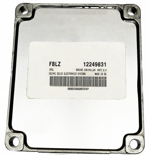 1,6 Z16XEP - Эбу opel astra g 1.6 hsfi-2.4 fblz 12249831 чистый