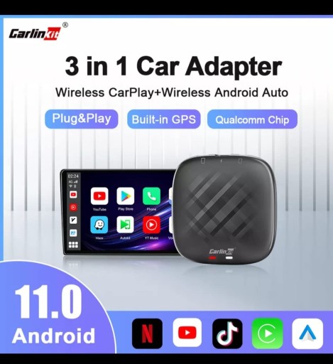 Бездротовий адаптер Carlinkit CarPlay Ai BOX