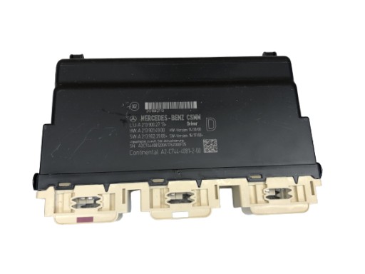 A2139002713 - Mercedes e w238 w213 модуль сидіння лівий контролер