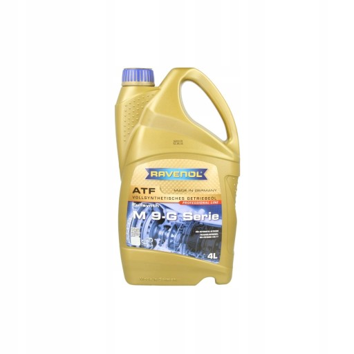 Atf масло ravenol rav atf m 9-g серії 4л