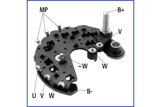 139722 - Випрямний міст генератора hitachi 32a