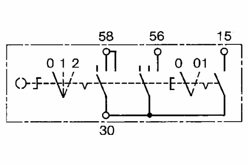 0 342 - Bosch замок запалювання bosch truck 0342106004