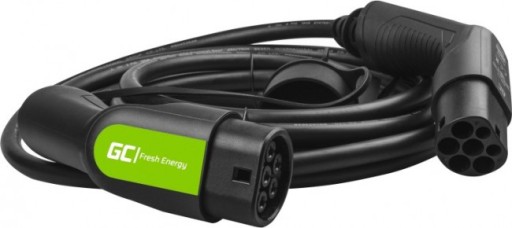 EV12 - Green cell gc ev type 2 кабель 11 квт 7,0 м