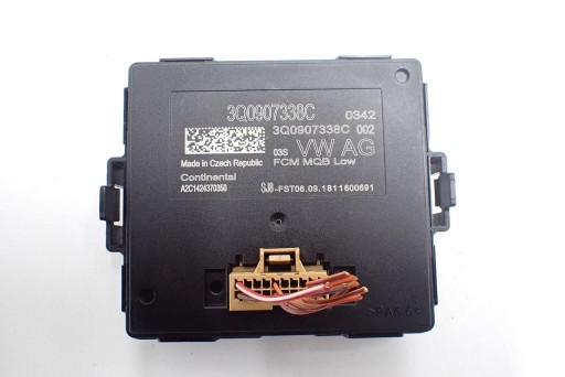 Модуль контролера шлюзу 3q0907338c leon iii 5f 19r