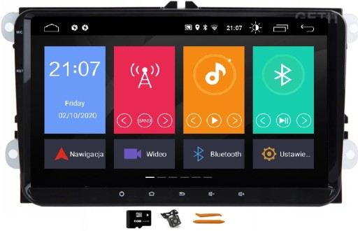 ANDROID 11 РАДІО НАВІГАЦІЯ DSP IPS VW GOLF VARIANT