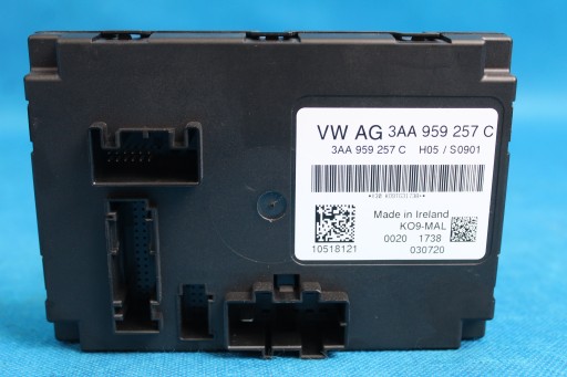 3AA959257C - Vw passat b8 модуль подъемного сиденья с массажем, закон ес, 21-й год