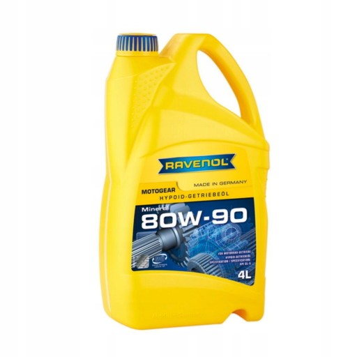 Масло трансмиссионное ravenol slg 80w90 4л.