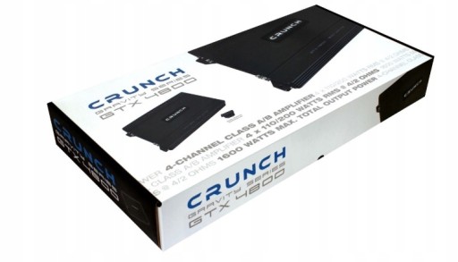 ПІДСИЛЮВАЧ CRUNCH GTX4800 4-КАНАЛЬНИЙ. 4X200W RMS-HIT