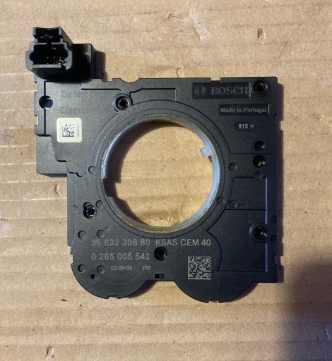 Датчик угла поворота рулевого колеса peugeot 2008 5008 9663230880