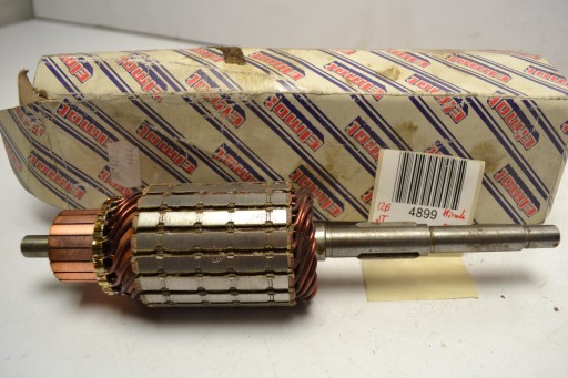 005bib - Стартер-ротор fiat 126p st с тросом elmot