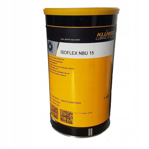 Смазка для подшипников cluber isoflex nbu 15 1 кг