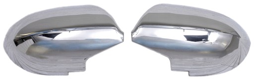 KIA SPORTAGE III 10-15 ХРОМОВАНІ НАКЛАДКИ НА ДЗЕРКАЛА