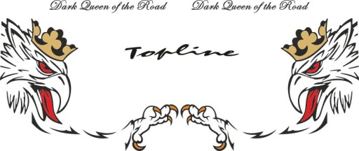 Наклейки шпон SCANIA TOPLINE_v14_green