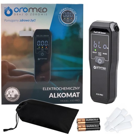 Професійний електрохімічний алкотестер X10 PRO