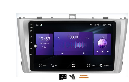 Android радіо QLED 4G 32GB TOYOTA AVENSIS 3 T27