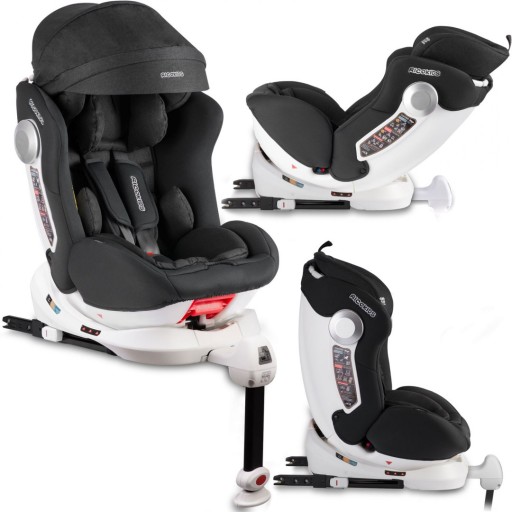 Сиденье автомобиля вращающийся stigo черный