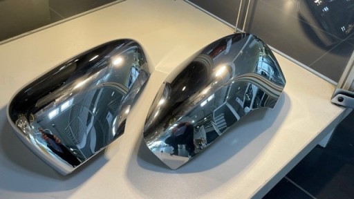 ХРОМИРОВАННЫЕ НАКЛАДКИ НА ЗЕРКАЛА RENAULT CAPTUR 1