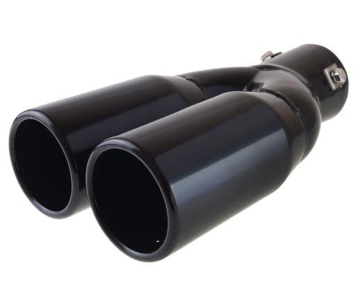 AMIO глушитель наконечник двойной MT004B труба 35-50 мм