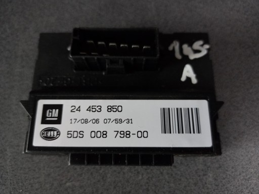 Модуль контроллера прицепного устройства opel astra h zafira 24453850