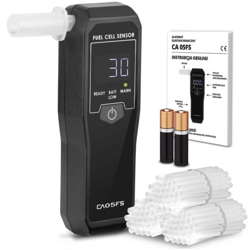 Електрохімічний алкотестер CA-05FS + мундштуки