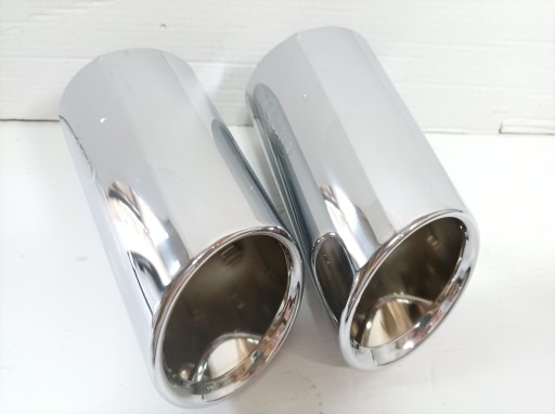 Наконечник выхлопной трубы AUDI A4 B8 A5 A6 C7 Q5 хром