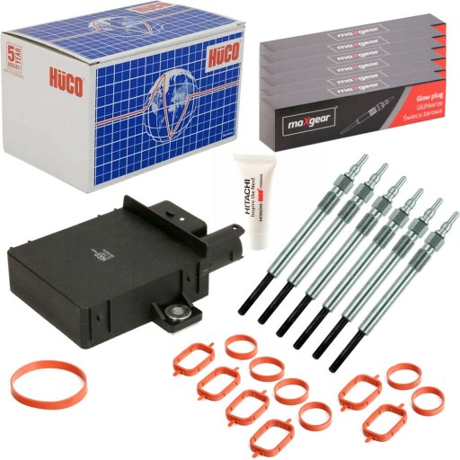 MKC1001781.PLCO - Контролер huco 132197 + 6х свічок + мастило + сальники