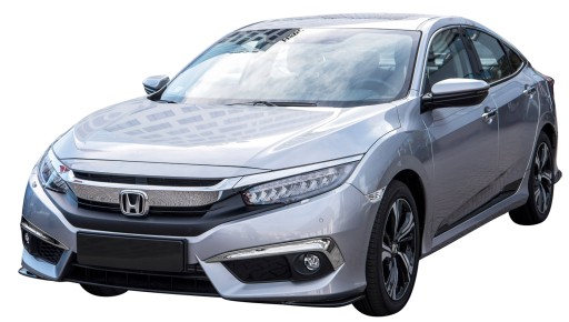 HONDA CIVIC 2016 + ХРОМ ГАЛОГЕННЫЕ ДЕКОРАТИВНЫЕ МОЛДИНГИ