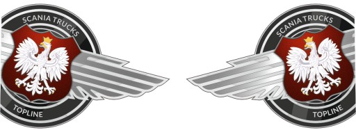 Наклейки Scania TOPLINE _ v37_ _ _ полимер _ green