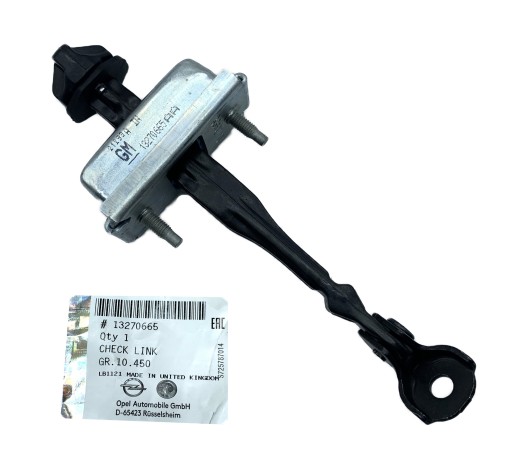 13270665 - ОГРАНИЧИТЕЛЬ ПЕРЕДНЕЙ ДВЕРИ OPEL ASTRA IV J-GM