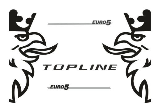 Наклейки шпон SCANIA TOPLINE_v4_green