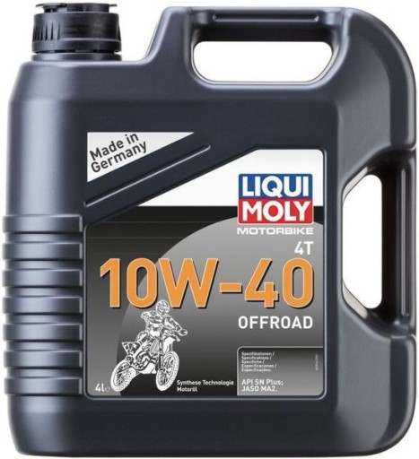 V10-3056 - Мотоцикл liqui moly 4t 10w40 offroad 3056 4л