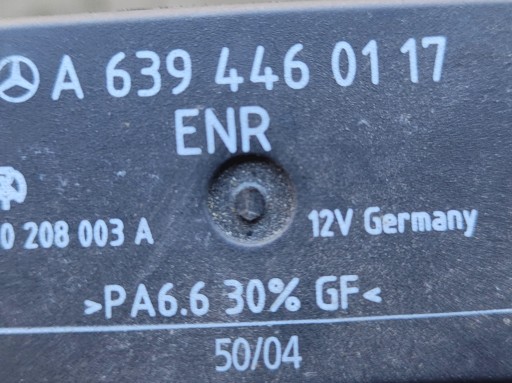 A6394460117 - VITO VIANO 639 РЕЛЕ AIRMATIC