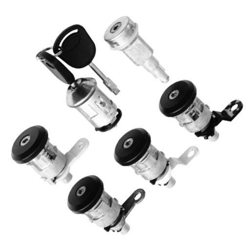 00080136664 - Комплект замков замки вставки компл. Ford Transit 94-