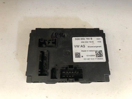 Контроллер сиденья skoda superb 5q0959760b