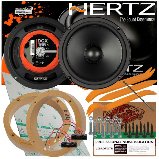 HERTZ БАСОВЫЕ КОЛОНКИ VW GOLF 4 6 BORA JETTA DYSTA