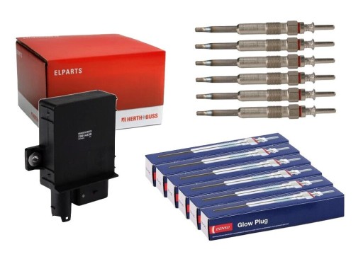 MKC1001800.PLCO - Реле свічки розжарювання h+b 75614330 + 6x свіч