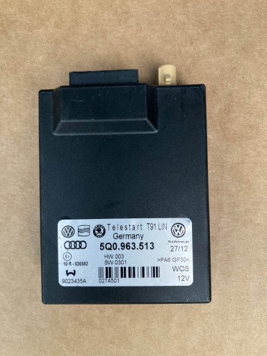 Контролер vw skoda webasto 5q0963513 telestart t91
