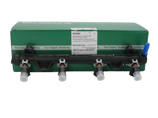 B19283 - Рейка + форсунки vw polo 1.4 1.6 16v